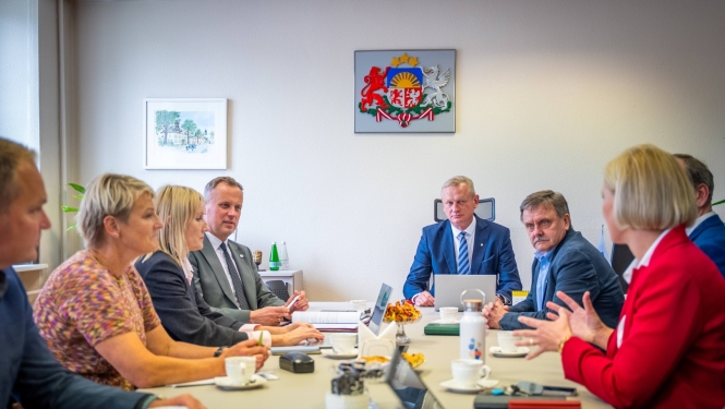 VARAM ministra saruna Bauskas novada pašvaldībā