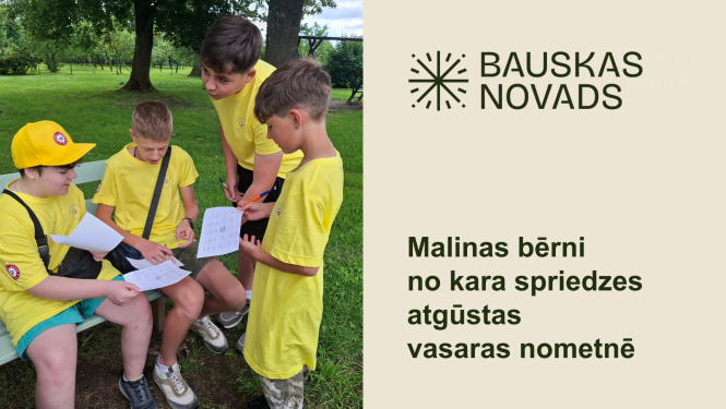 Sākusies Malinas bērnu vasaras nometne