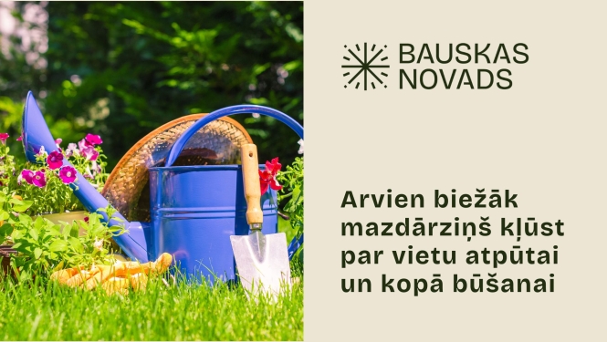 Arvien biežāk mazdārziņš kļūst par vietu atpūtai un kopā būšanai
