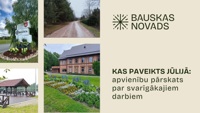 Pārvalžu darbi jūlijā