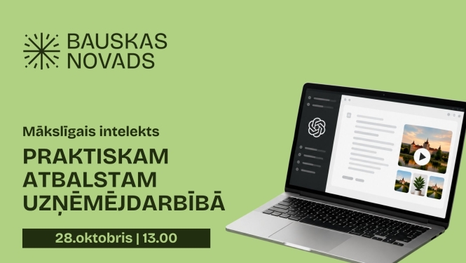 Meistarklase par MI rīku izmantošanu
