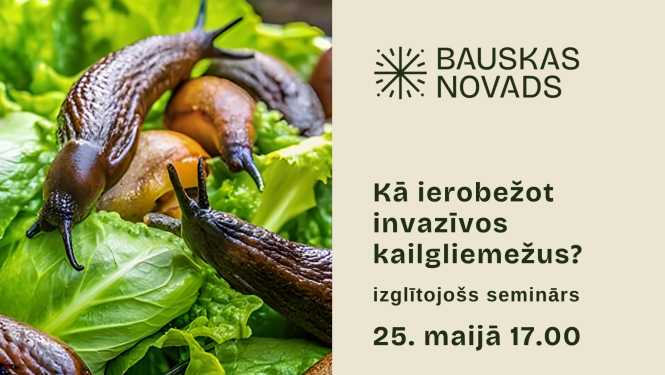 Izglītojošs seminārs par kailgliemežiem