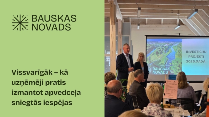 Ieskats Bauskas pilsētas uzņēmēju dialogā
