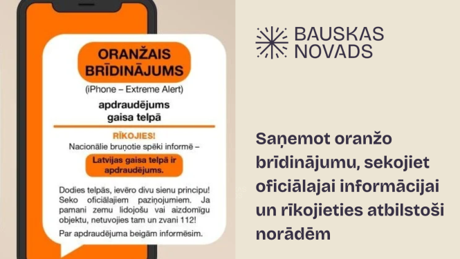 Oranžais brīdinājums