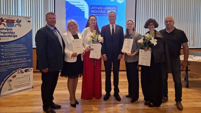Seši Bauskas novada uzņēmumi novērtēti konkursā “Latvijas labākais tirgotājs 2025”