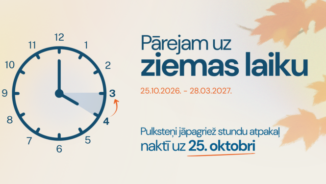 Pārejam uz ziemas laiku 25-10