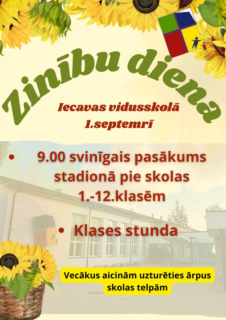 Zinību diena IE vidusskolā 01-09-2025