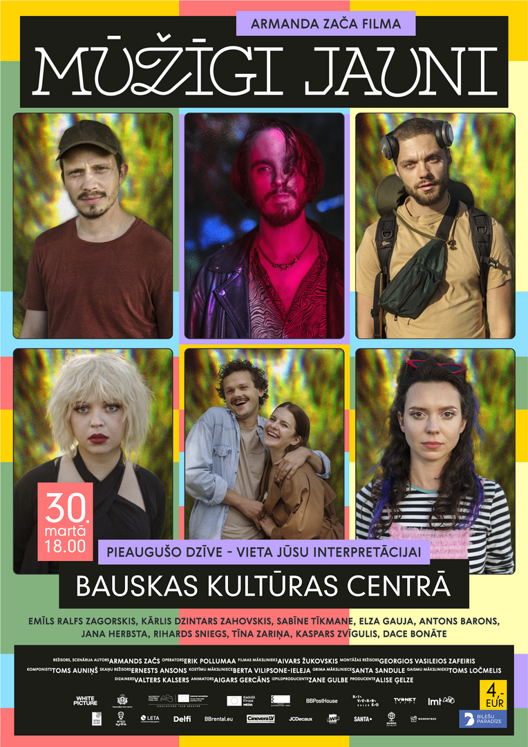 Filmas “Mūžīgi jauni” seanss 2025. gada 30. martā plkst. 18.00 Bauskas Kultūras centrā