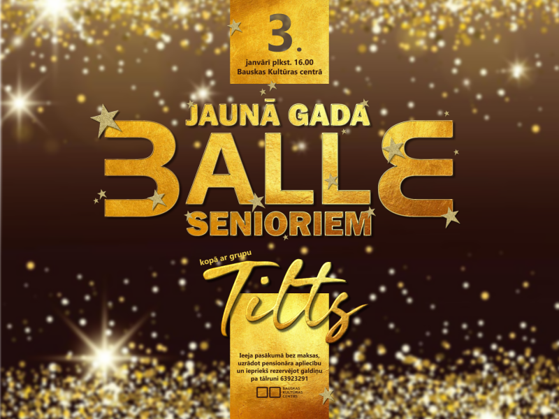 Senioru Jaunā gada balle