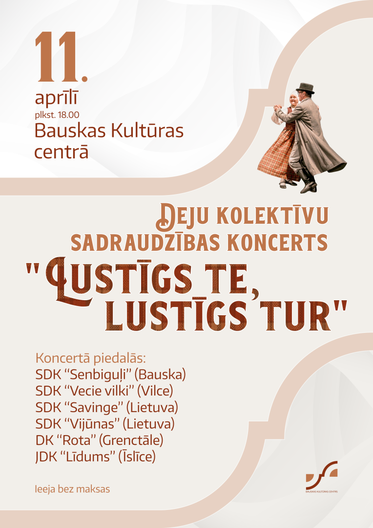 Deju koncerts "Lustīgs te, lustīgs tur"