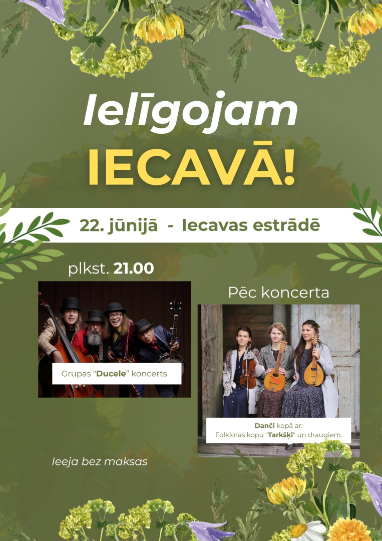 Ielīgojam Iecavā 22-06-2025