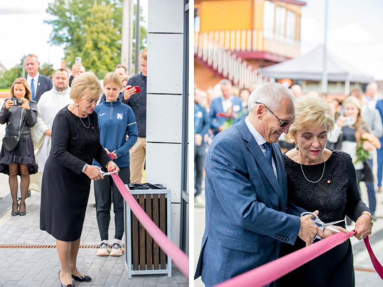 Oficiāli tiek atklāta jaunā Bauskas sporta halle