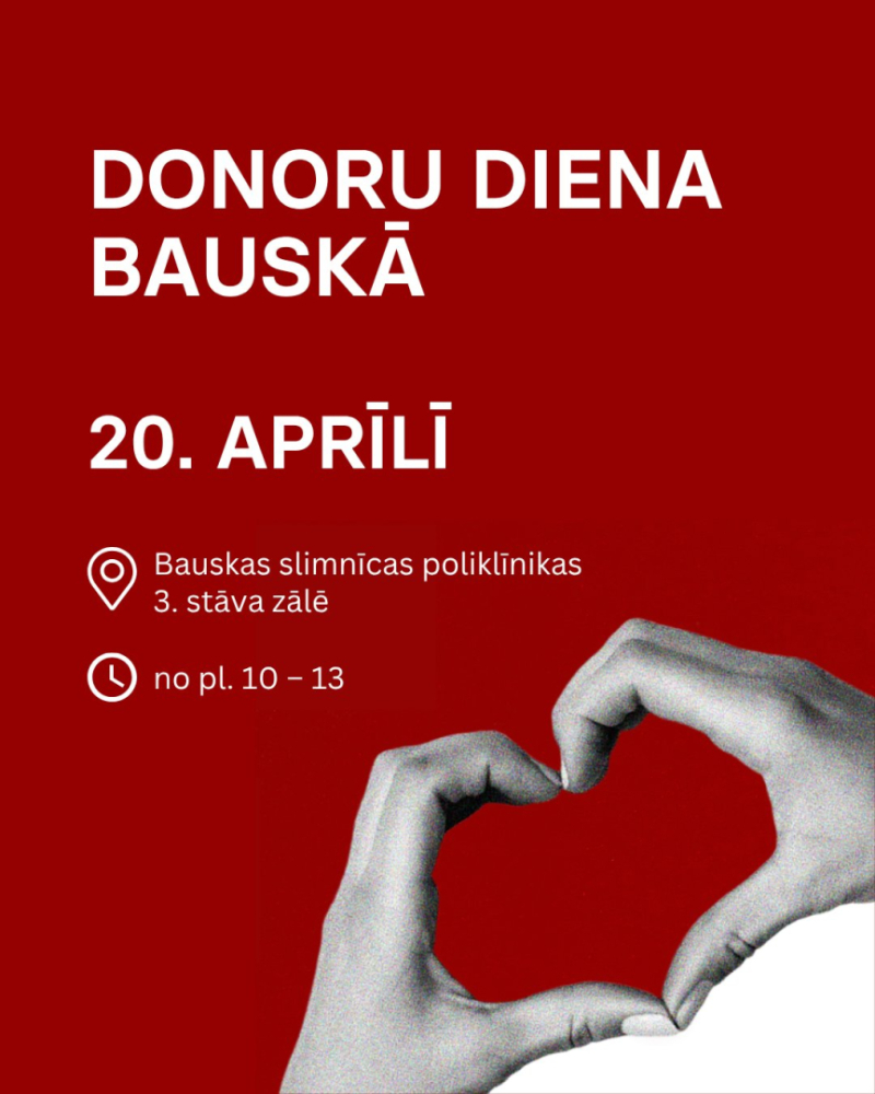 Donoru diena Bauskas slimnīcā