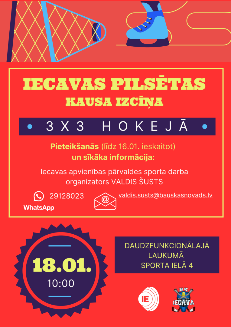 IEcavas kausa izcīņa hokejā 18-01-2026