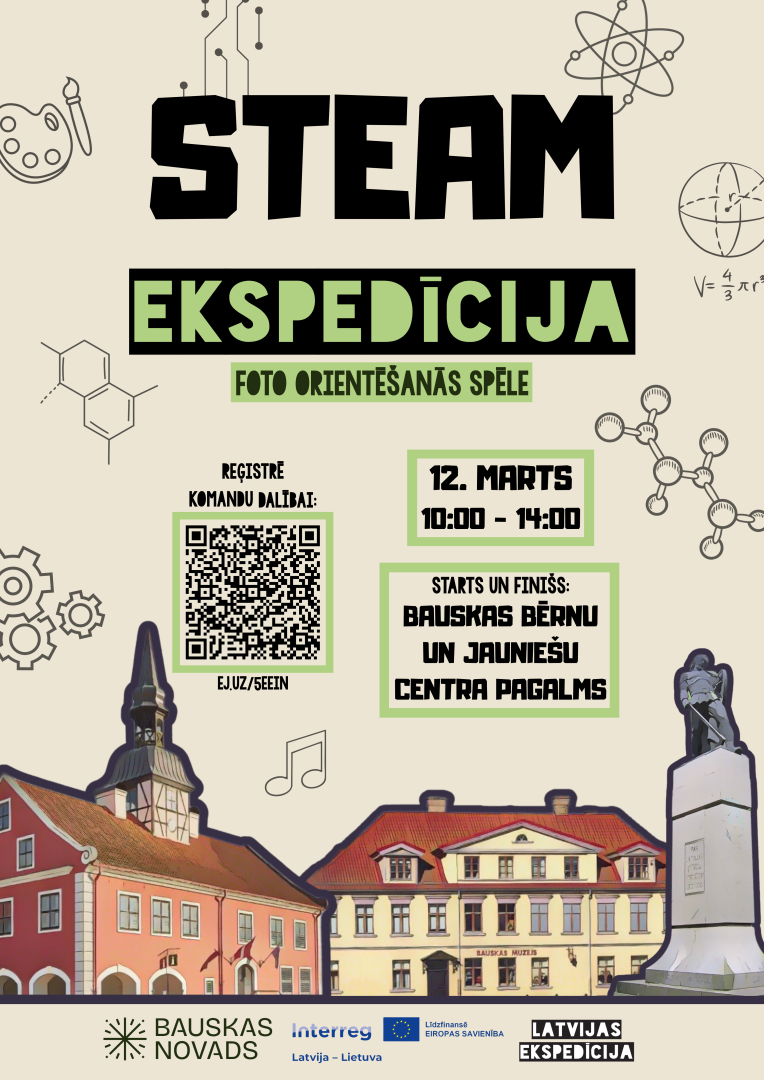 STEAM Ekspedīcija | foto orientēšanās spēle 
