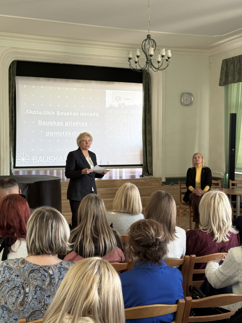 Skaidro vecākiem Bauskas pamatskolā