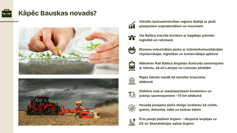 Bauskas novads investoriem