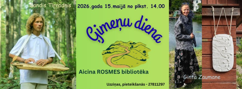 Ģimeņu diena Rosmes bibliotēkā 15-05