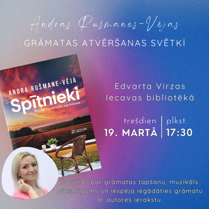 Grāmatas atvēršana 19-03-2025