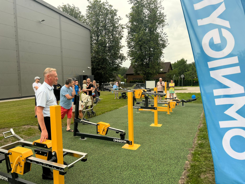 Omnigym laukuma atklāšana