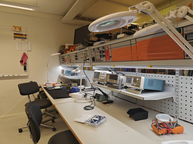 Turku Universitātes koprades telpa - tehnoloģiju laboratorija