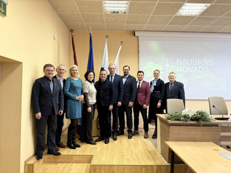 Bauskas novadu apmeklēja veselības ministrs 