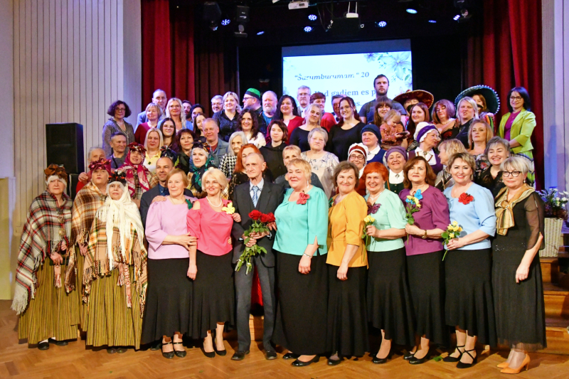 Jubilejas pasākuma dalībnieki