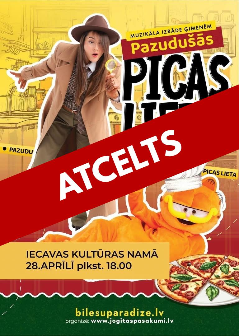 ATCELTA Pazudušās picas lieta