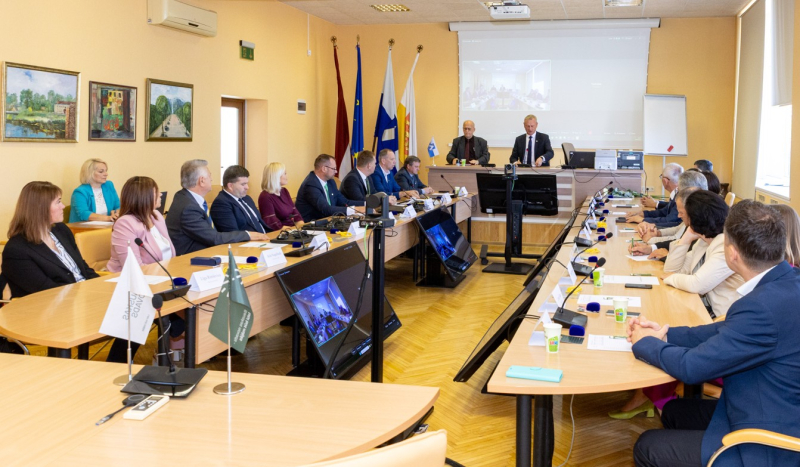 Bauskas novada domes jaunā sasaukuma pirmā sēde.