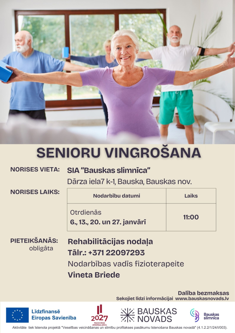 Senioru vingrošana