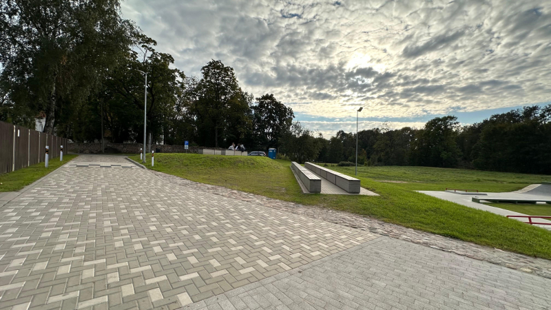 Iecavas skeitpara labiekārtotā teritorija