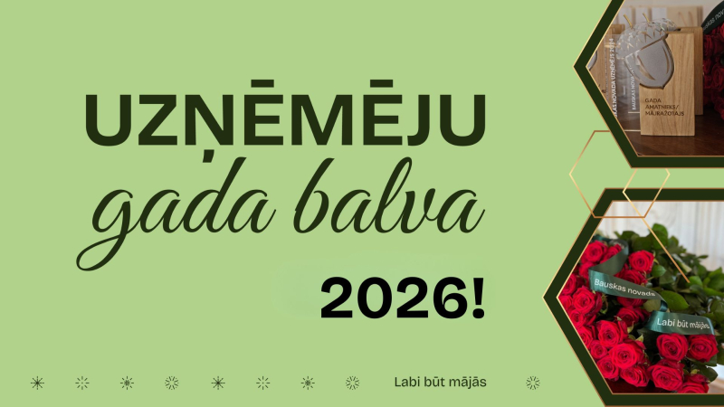 Uzņēmēju gada balva 2026