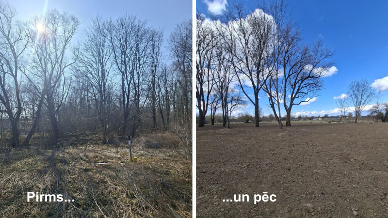 Līdzdalības budžeta projekts Svitenē pirms un pēc