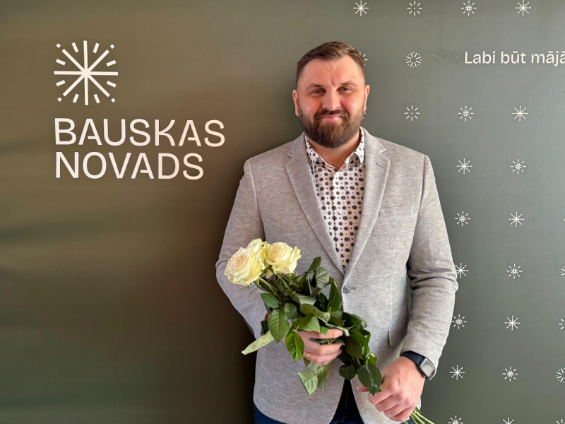 Bauskas novada pašvaldības policijas priekšnieka amatā apstiprināts Reinis Ikaunieks