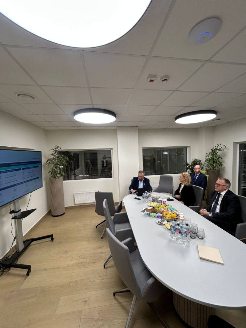 Finanšu ministra vizīte