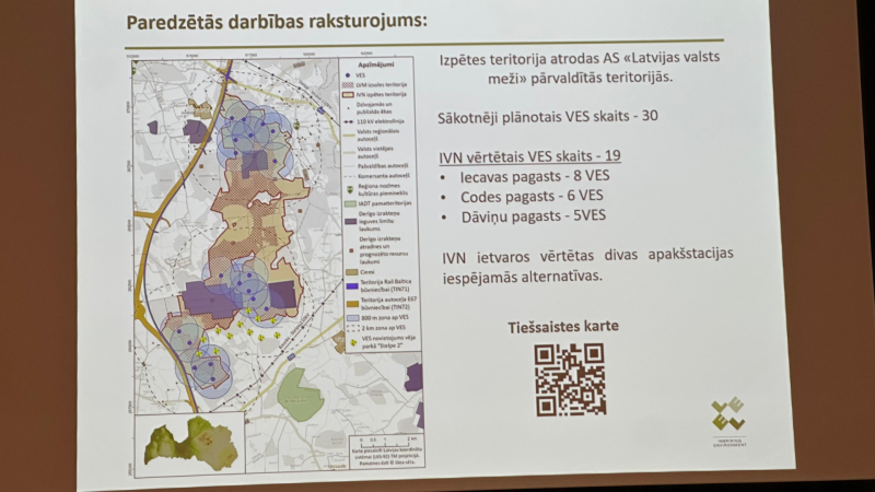 Vēja staciju izvietojums