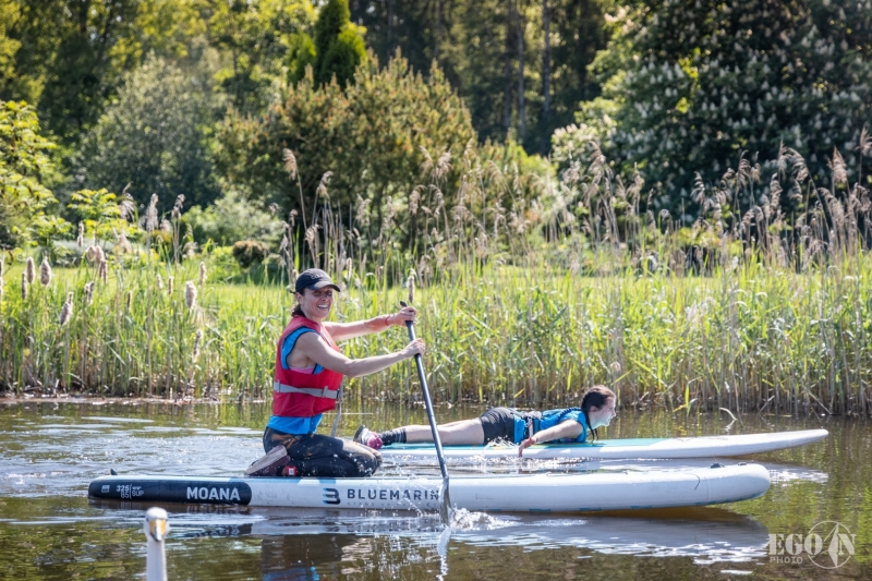 Mini biatlons uz SUP