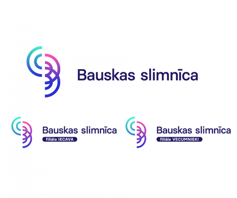 Bauskas slimnīcas filiāļu logo