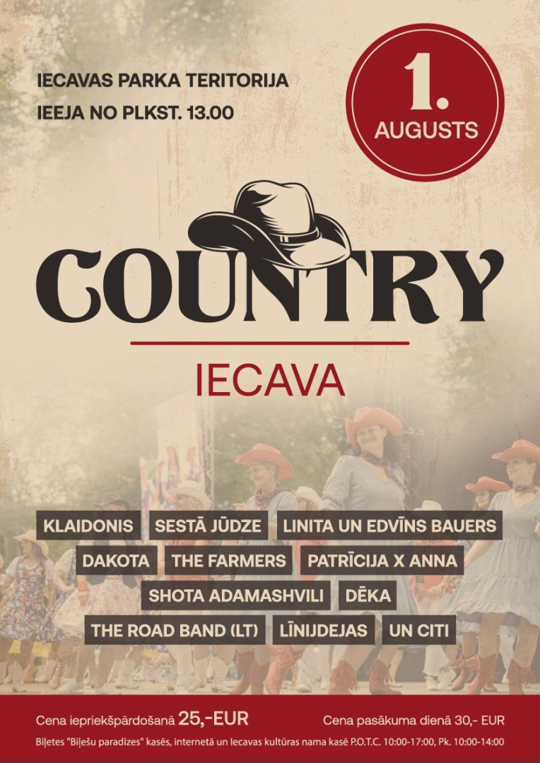Country Iecava 01-08-2026