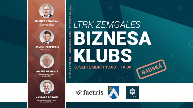 LTRK Zemgales biznesa kluba pasākums