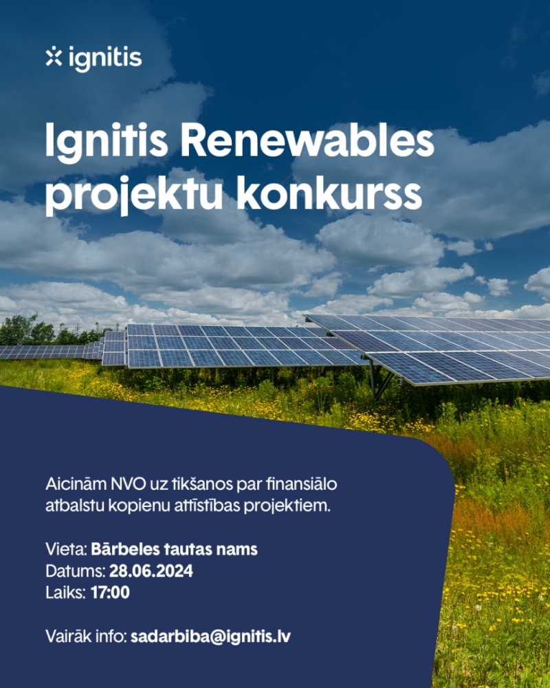 NVO projektu konkurss