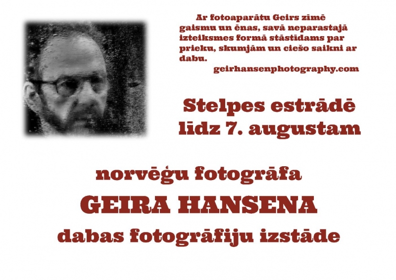 Geira Hansena dabas fotogrāfiju izstāde