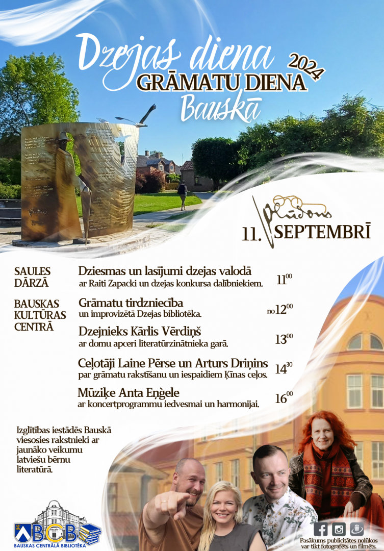 Grāmatu diena Bauskā 2024