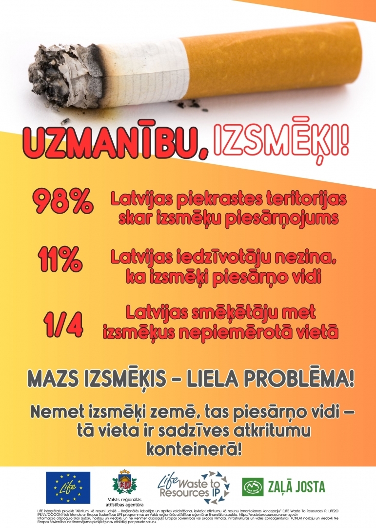 Uzmanību izsmēķi