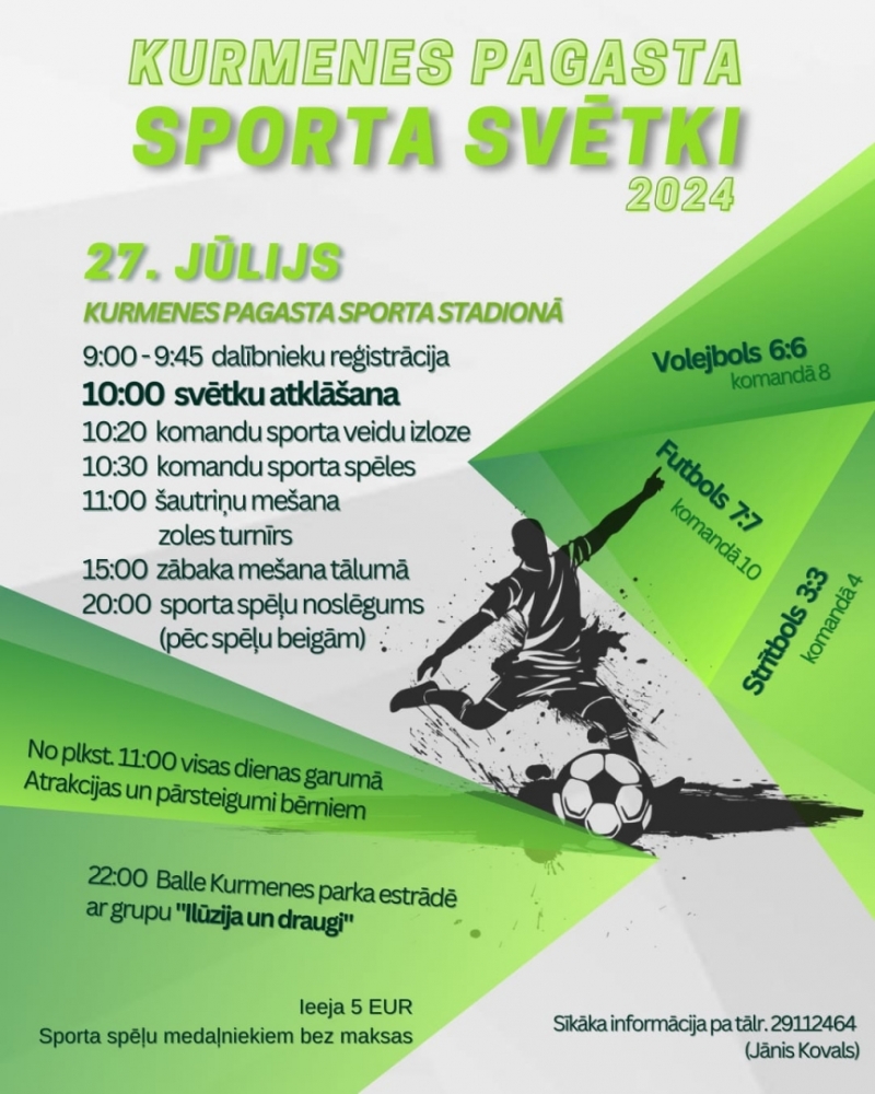 Kurmenes pagasta sporta svētki