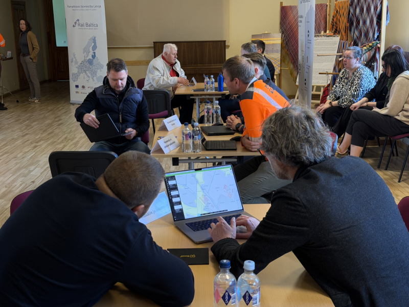 Rail Baltica konsultācijas info dienā