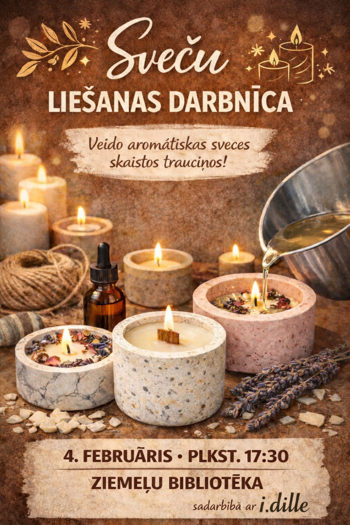 Sveču liešanas darbnīca