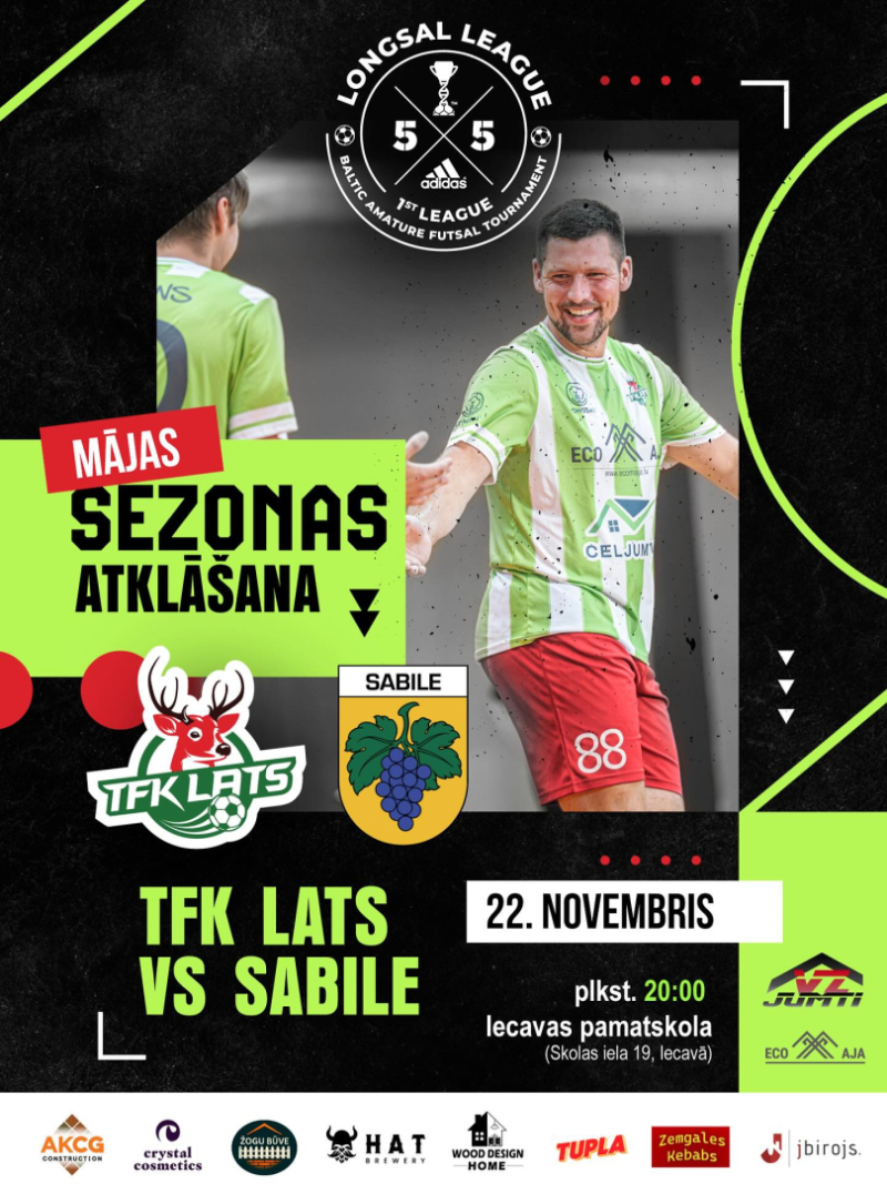 Telpu futbols Iecavā 22-11-2025