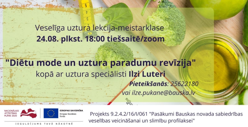 Veselīga uztura meistarklase