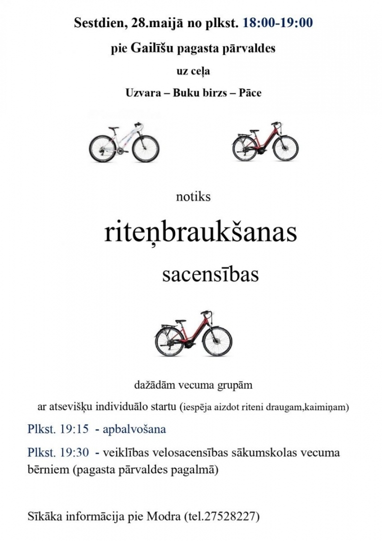 riteņbraukšanas sacensības